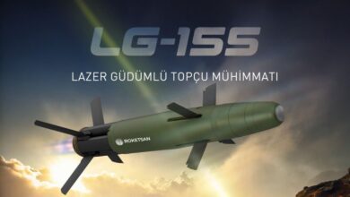 LG-155 lazer güdümlü topçu mühimmatı
