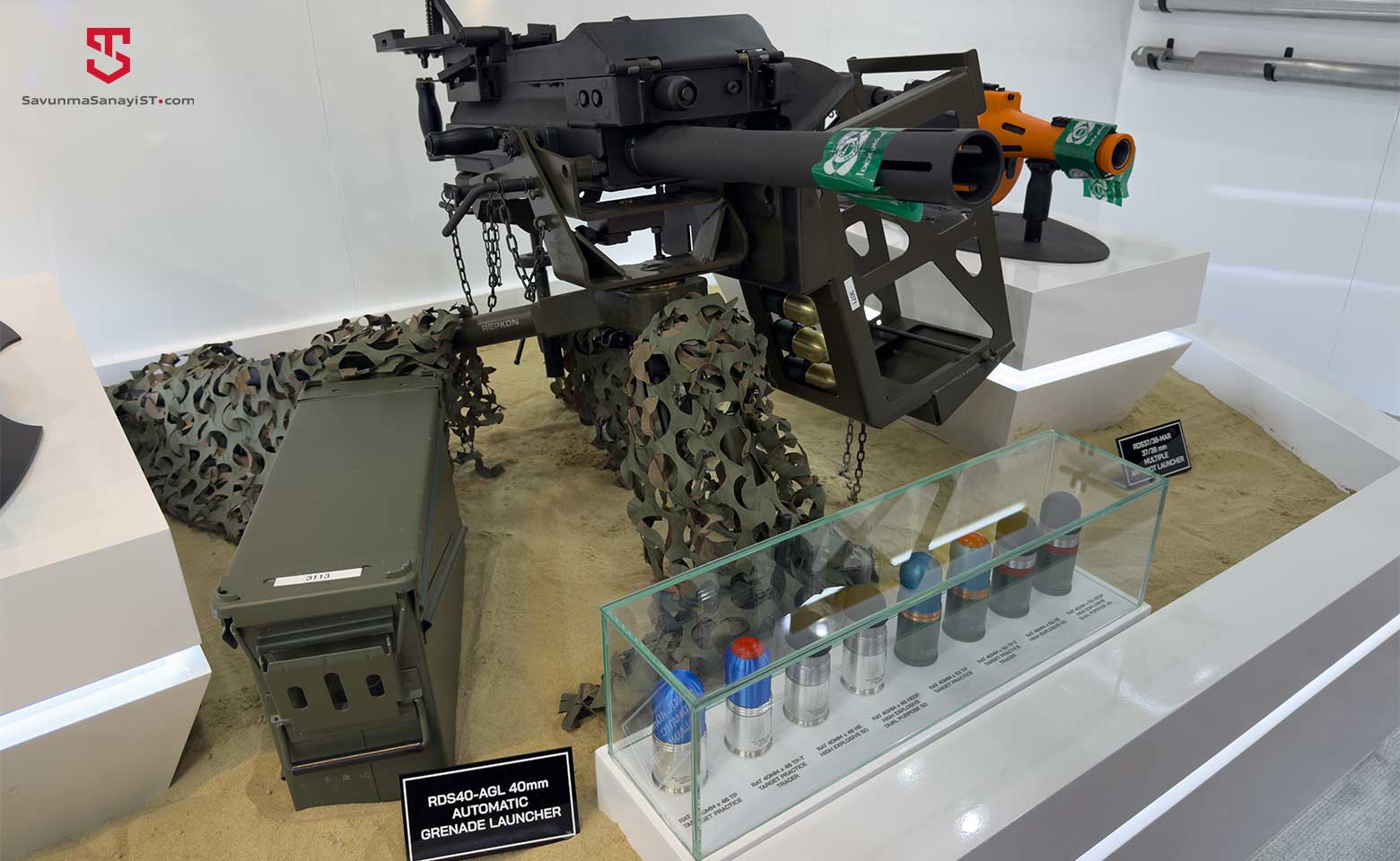Repkon Rds40 Repkon'dan 40mm Mühimmat Üretimi: 2 Ülkeye İhracat | SavunmaSanayiST