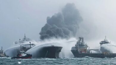 Kuzey Denizi'nde tankere çarpan geminin kaptanı Rus çıktı