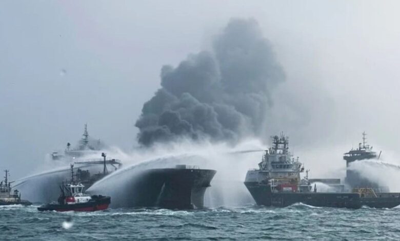 Kuzey Denizi'nde tankere çarpan geminin kaptanı Rus çıktı