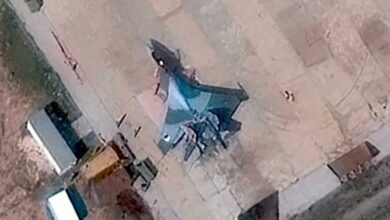 Cezayir'in Rus yapımı Sukhoi Su-35 savaş uçağı