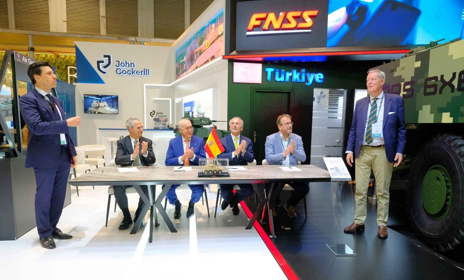 FNSS, TSD, Grupo Oesía ve John Cockerill Defense,