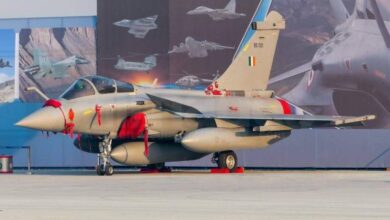 Hindistan'ın Rafale savaş uçağı BS-001