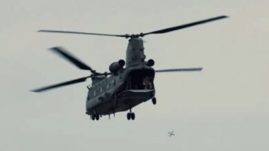 İngiltere Taktik Deneyinde Chinook Helikopterinden Fırlatılan FPV İHA'lar