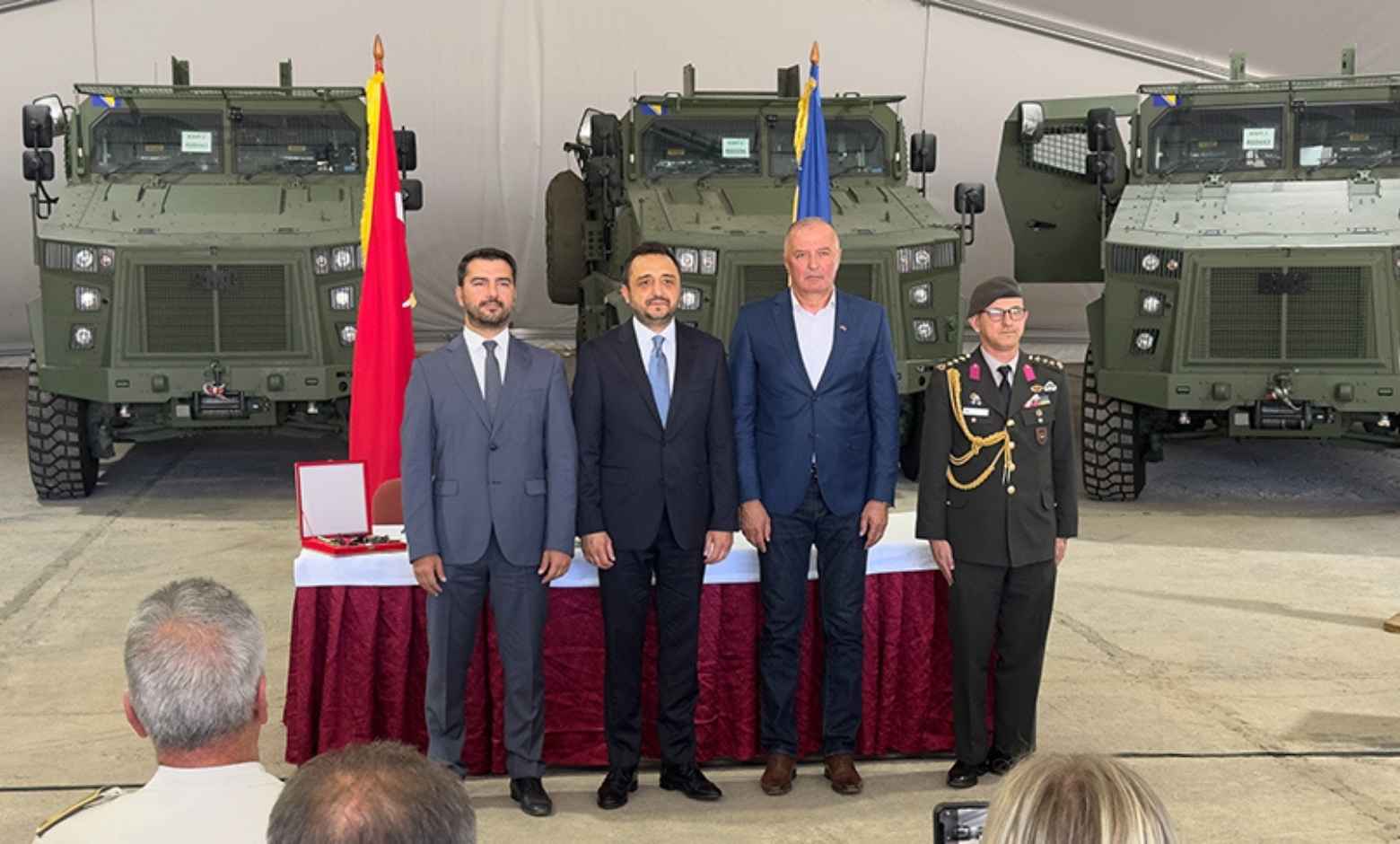 Bosna Hersek’e Kirpi II teslimatı