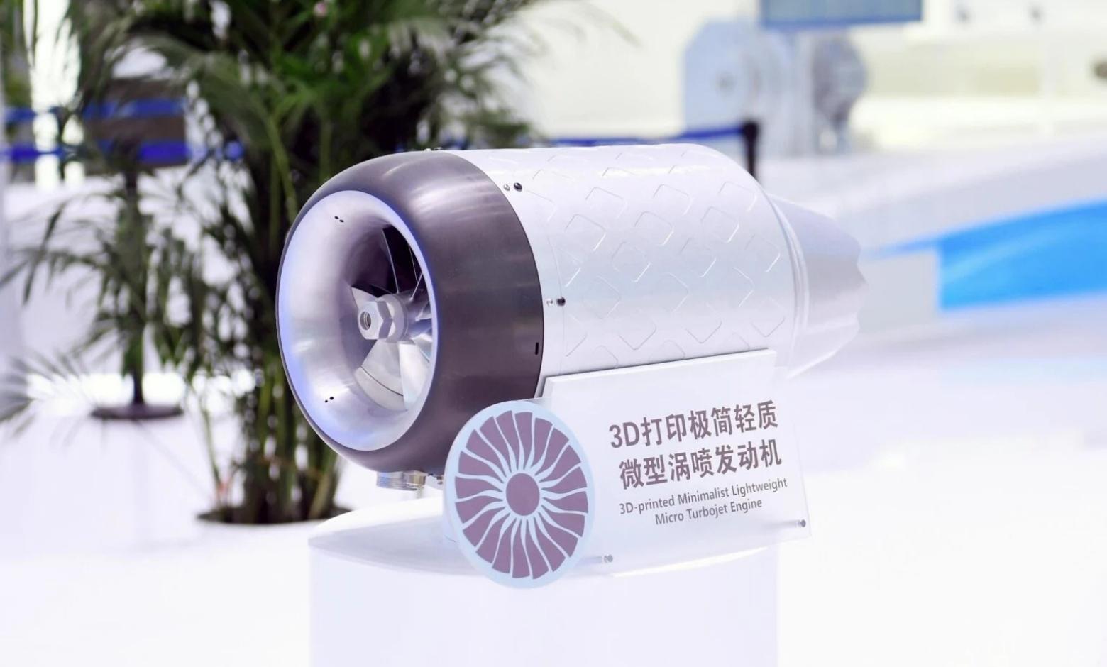 3D baskı turbojet motoru