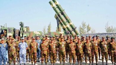 Bangladeş Ordusunun TRG-300 Kaplan MLRS sistemi