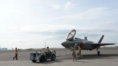Cope Thunder 25-2 tatbikatı sırasında F-35A