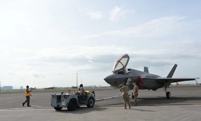 Cope Thunder 25-2 tatbikatı sırasında F-35A
