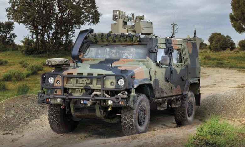Iveco'nun en bilinen savunma platformlarından biri, LMV2 versiyonu görülen IDV Hafif Çok Amaçlı Araç