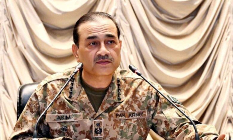 Pakistan Kara Kuvvetleri Komutanı Mareşal Asım Munir