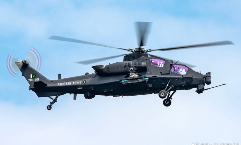 Pakistan Z-10ME taarruz helikopterleri