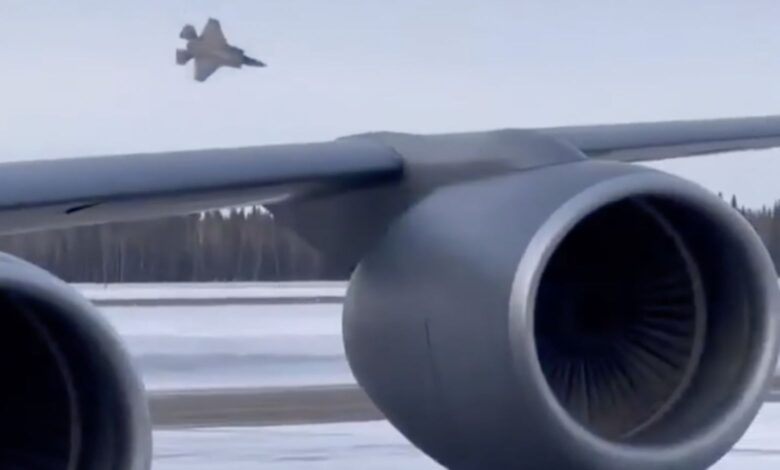 ABD 19-5535 kuyruk numaralı F-35