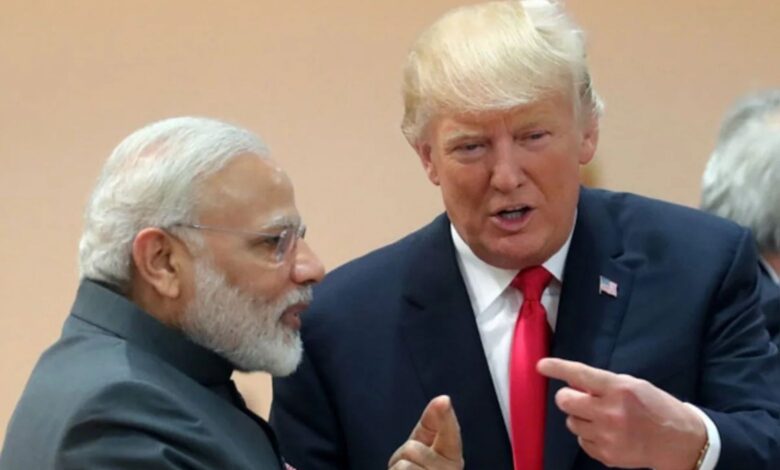 ABD Başkanı Donald Trump ve Hindistan Başbakanı Narendra Modi