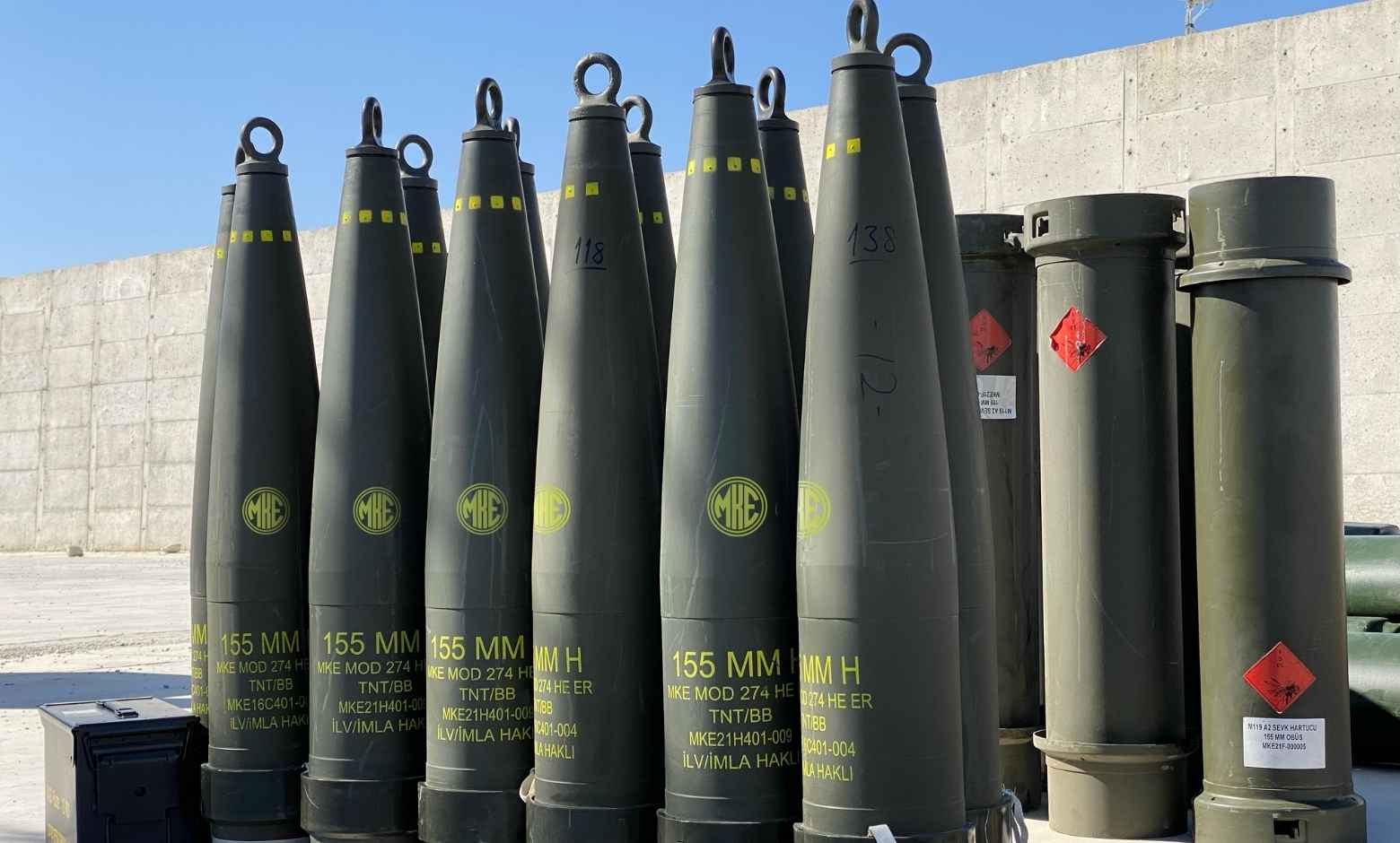 155 mm Obüs Mühimmatı MKE