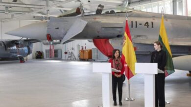 İspanya askeri uçağı elektronik saldırıya hedef oldu