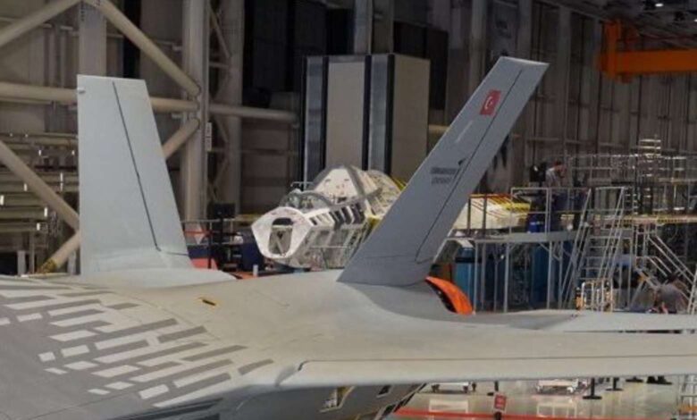 KAAN Savaş Uçağı'nın P1 prototipi