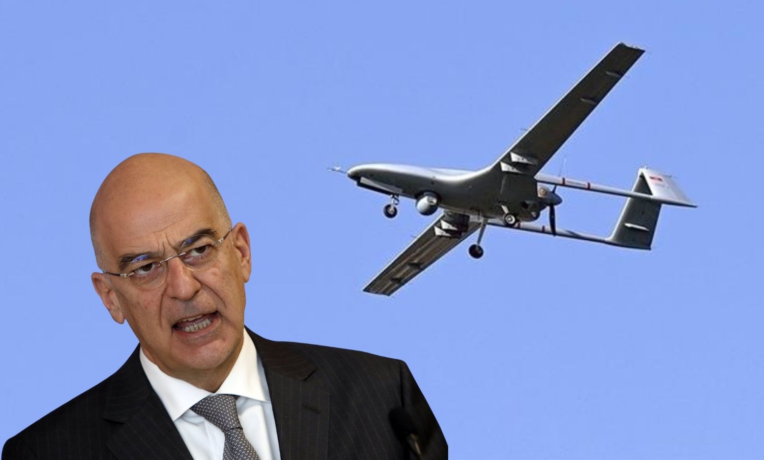 Nikos Dendias Bayraktar TB2