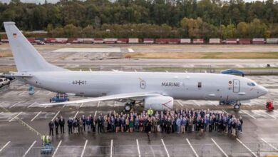 Seattle'da ilk Alman P-8A Poseidon'un teslimatı