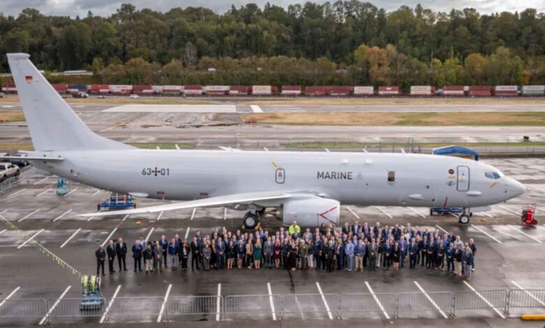 Seattle'da ilk Alman P-8A Poseidon'un teslimatı