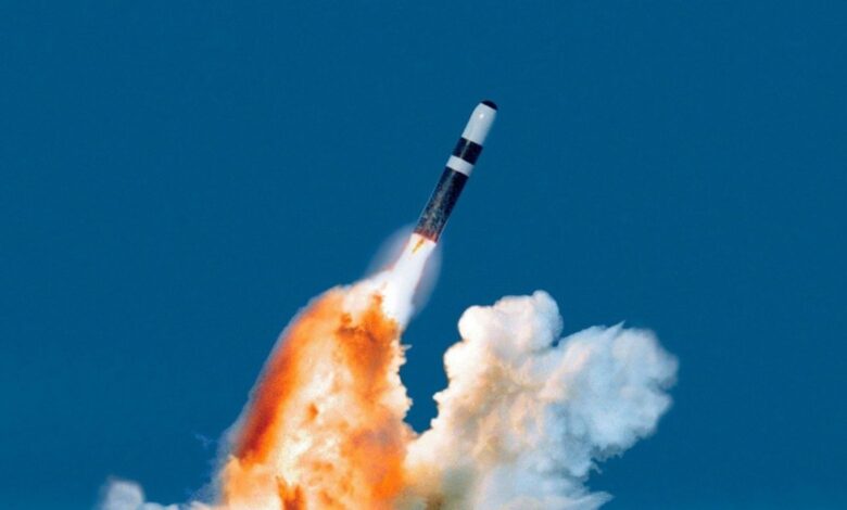 Trident II D5 denizaltından ateşlenen balistik füze