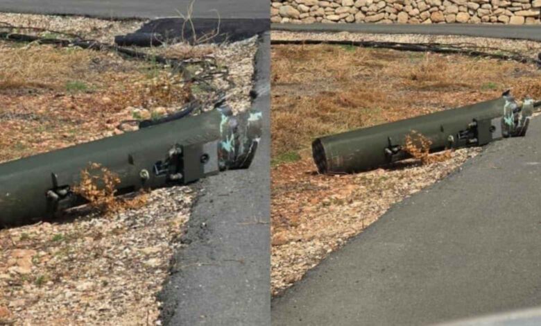 baf’ta helikopterden roket podu düştü