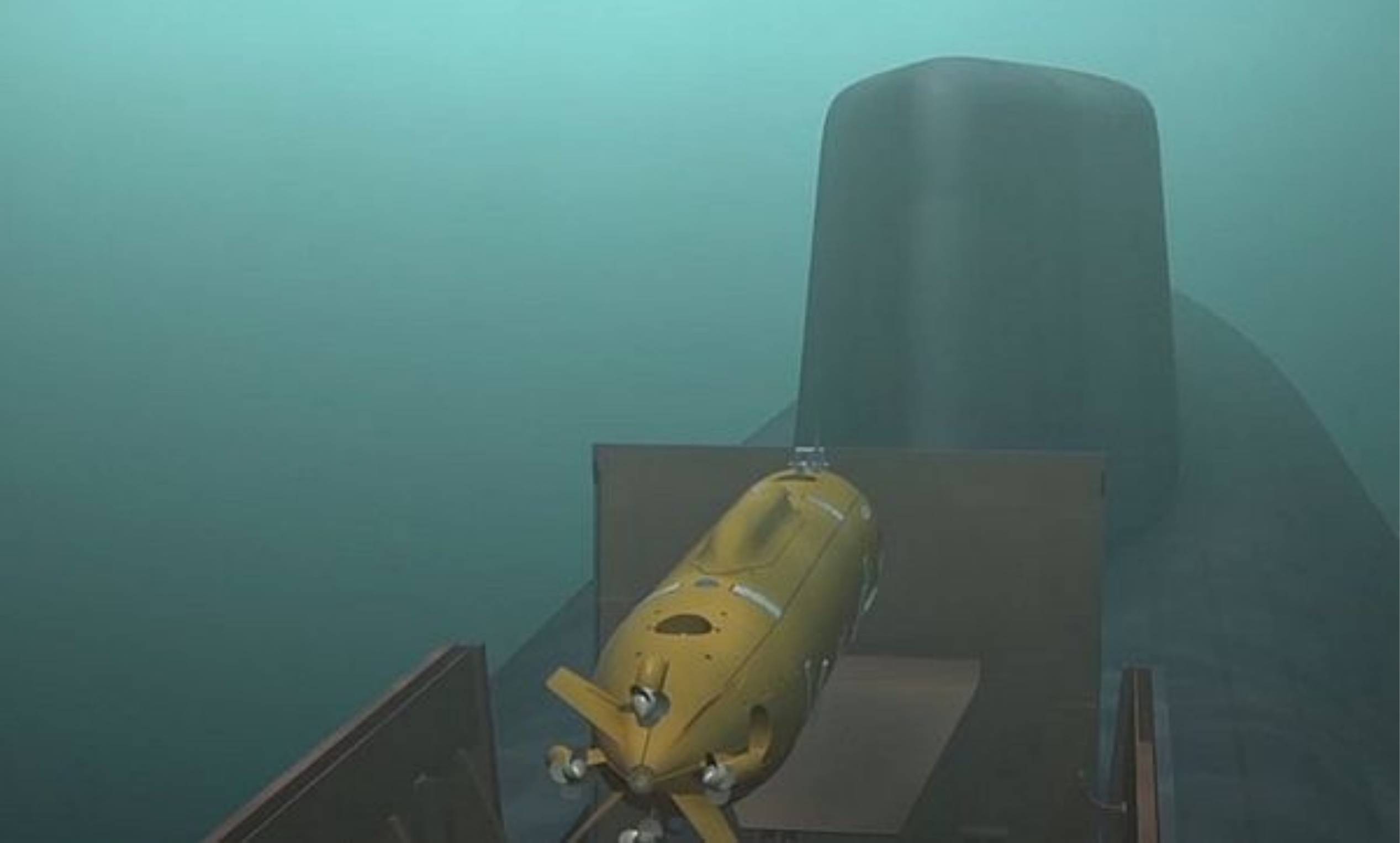 nükleer sisteme sahip Poseidon torpidosu