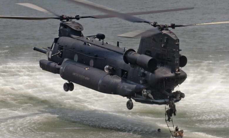 CH-47F Block II Chinook Ağır Yük Helikopteri