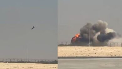 Hindistan'ın Tejas savaş uçağı Dubai hava gösterisi sırasında düştü