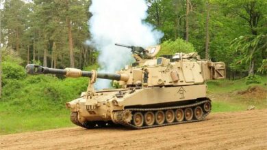 M109A6 Paladin kundağı motorlu obüs