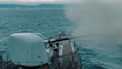 MKE 127 mm Deniz Topu TCG Fatih’ten ilk atışını yaptı