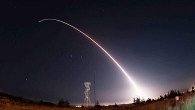 Minuteman III kıtalararası balistik füzesi testi