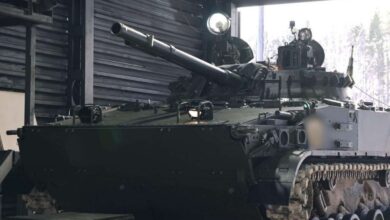 BMP-3 zırhlı muharebe araçları