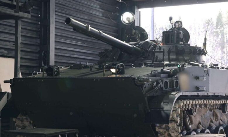 BMP-3 zırhlı muharebe araçları