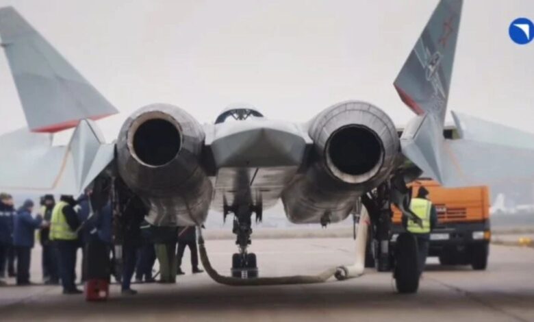 Rusya Su-57 savaş uçağını yeni bir motorla test etti