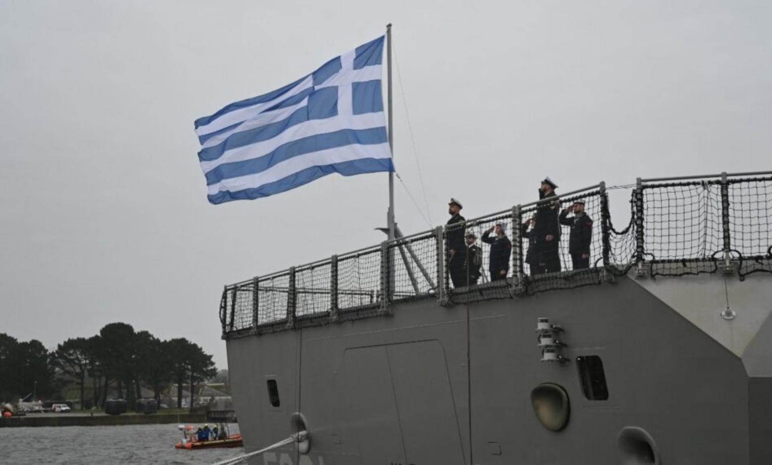 Yunanistan’ın ilk Belharra sınıfı fırkateyni hizmete girdi: F-601 Kimon