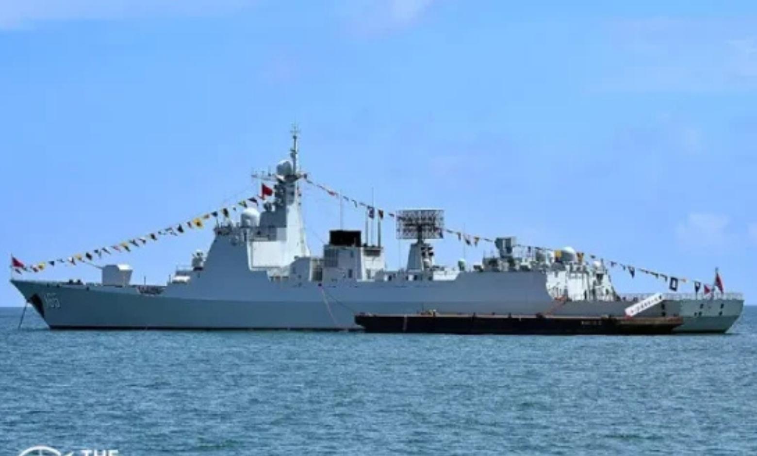 Çin yeni Type 052D sınıfı güdümlü füze muhribini hizmete aldı