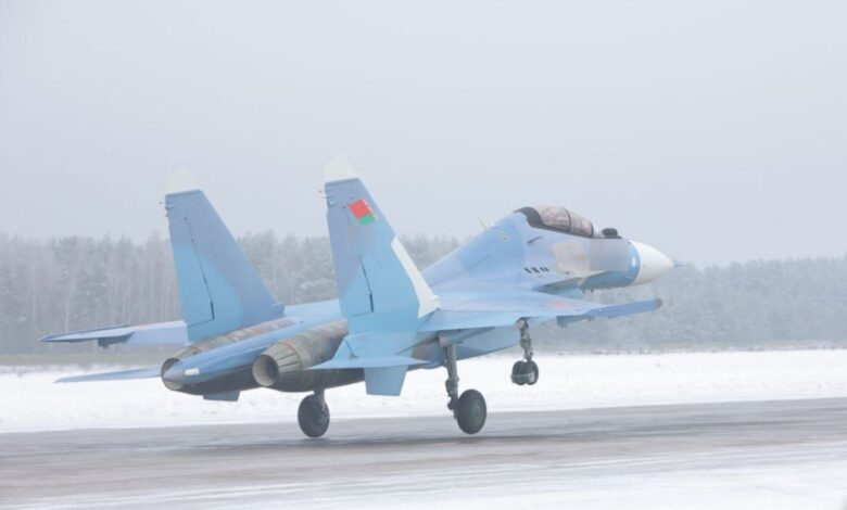 Rusya'dan Belarus’a yeni bir parti Su-30SM2 savaş uçağı teslimatı