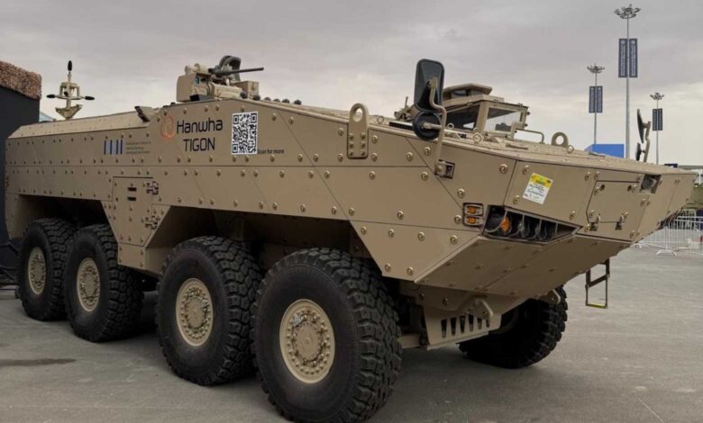 ASELSAN, SEDA 100 Akustik Atış Yeri Tespit Sistemi Güney Koreli zırhlı araç üreticisi Hanwha Aerospace’in yeni nesil 8x8 Tigon zırhlı aracı