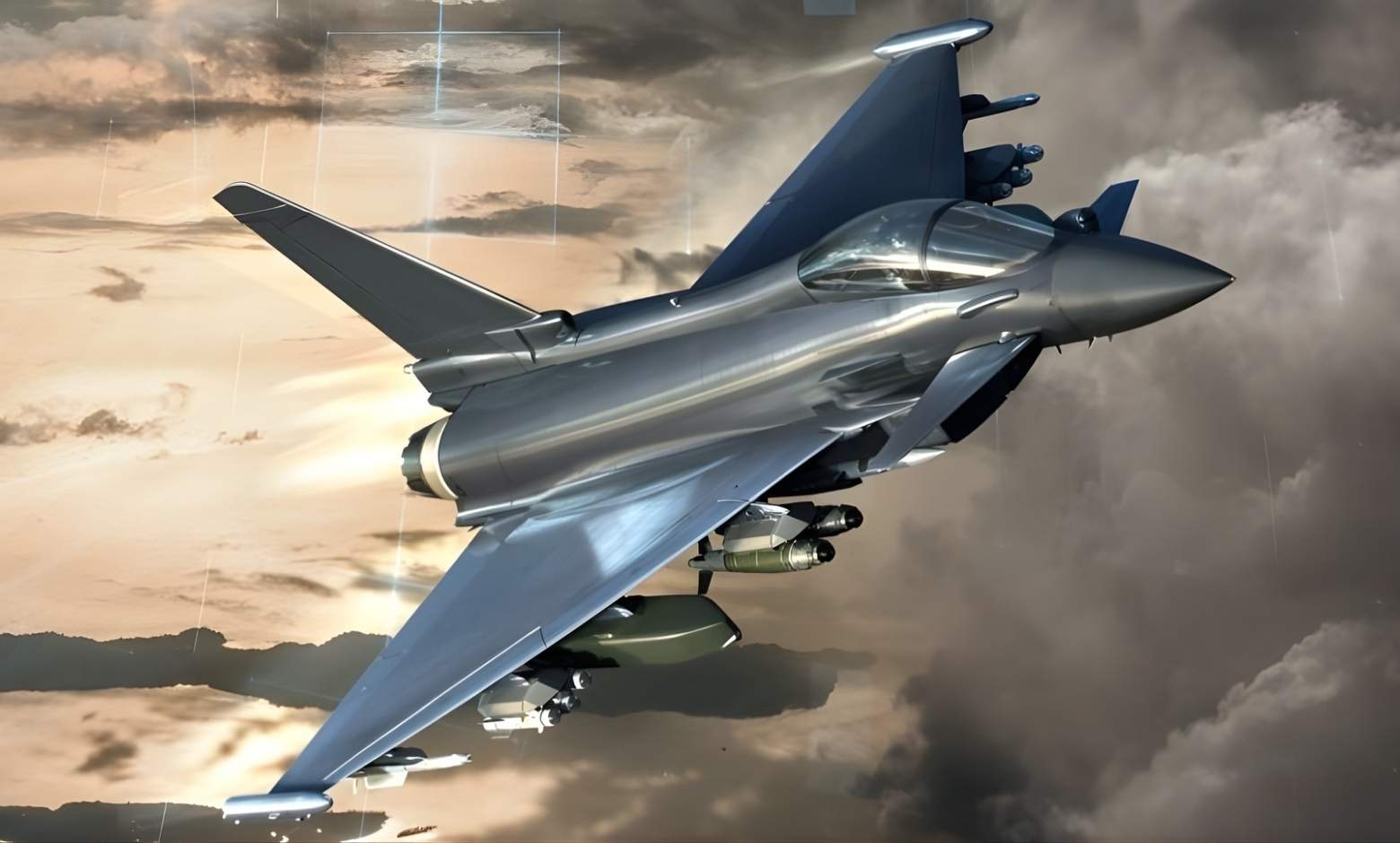 Eurofighter Typhoon’un Yeni AESA Radarı Sahada