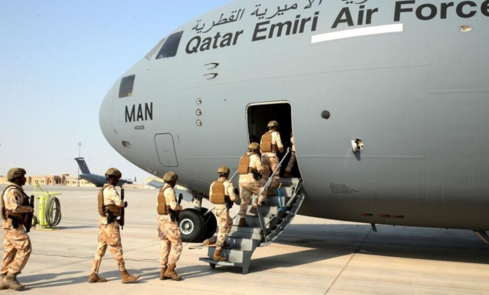 Katar Hava Kuvvetleri’ne ait C-17