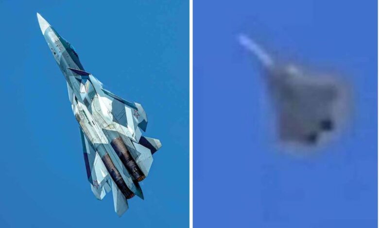 Rus yapımı 5. nesil Su-57E Cezayir semalarında