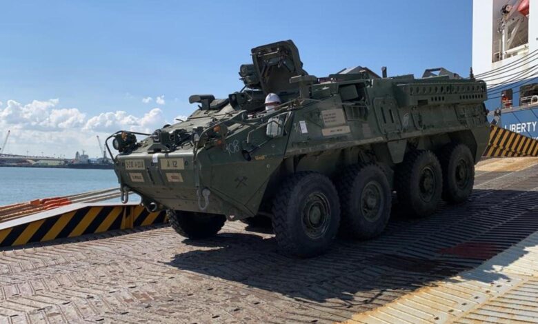ABD'den Güney Kore'ye Stryker zırhlı aracı desteği