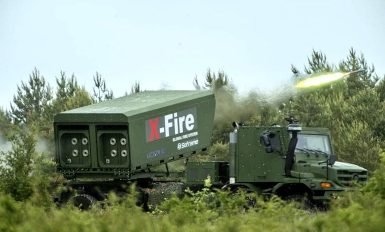 Fransa'nın HIMARS Rakibi X-Fire Test Edildi