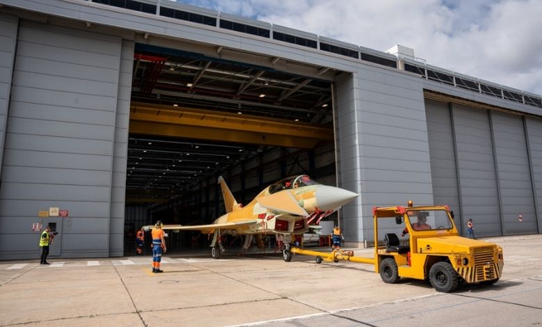 İspanya'nın Yeni Eurofighter Typhoon'u Uçuşa Hazır