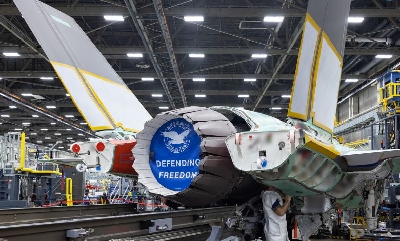 F-35A savaş uçağına F135 motoru